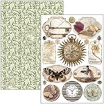 Blocco di Carte Scrap Cabinet of Curiosity Creative Pad A4