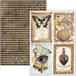 Blocco di Carte Scrap Cabinet of Curiosity Creative Pad A4