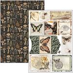 Blocco di Carte Scrap Cabinet of Curiosity Creative Pad A4