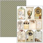 Blocco di Carte Scrap Cabinet of Curiosity Creative Pad A4