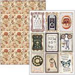 Blocco di Carte Scrap Cabinet of Curiosity Creative Pad A4