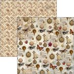 Blocco di Carte Scrap Cabinet of Curiosity cm 30 x 30