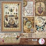 Blocco di Carte Scrap Cabinet of Curiosity cm 30 x 30