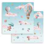 Blocco di Carte Scrap Candy Christmas cm 30 X 30