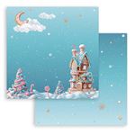 Blocco di Carte Scrap Candy Christmas cm 30 X 30