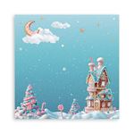 Blocco di Carte Scrap Candy Christmas cm 30 X 30