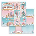 Blocco di Carte Scrap Candy Christmas cm 30 X 30