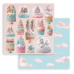 Blocco di Carte Scrap Candy Christmas cm 30 X 30