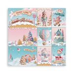 Blocco di Carte Scrap Candy Christmas cm 30 X 30