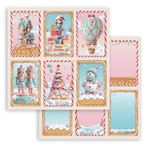 Blocco di Carte Scrap Candy Christmas cm 30 X 30
