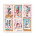 Blocco di Carte Scrap Candy Christmas cm 30 X 30