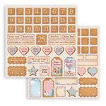 Blocco di Carte Scrap Candy Christmas cm 30 X 30