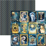 Blocco di Carte Scrap Celestial Patterns Pad cm 30 x 30