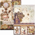 Blocco di Carte Scrap Chocolate Wanderlust Creative Pad A4
