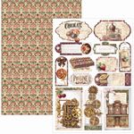 Blocco di Carte Scrap Chocolate Wanderlust Creative Pad A4