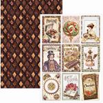 Blocco di Carte Scrap Chocolate Wanderlust Creative Pad A4