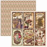 Blocco di Carte Scrap Chocolate Wanderlust Pad cm 20 x 20