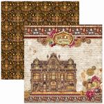Blocco di Carte Scrap Chocolate Wanderlust Pad cm 20 x 20