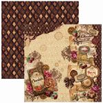 Blocco di Carte Scrap Chocolate Wanderlust Paper Pad cm 30 x 30