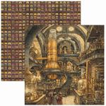 Blocco di Carte Scrap Chocolate Wanderlust Paper Pad cm 30 x 30