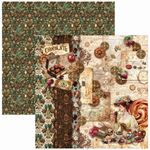 Blocco di Carte Scrap Chocolate Wanderlust Paper Pad cm 30 x 30