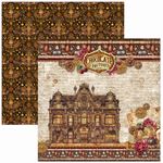 Blocco di Carte Scrap Chocolate Wanderlust Paper Pad cm 30 x 30