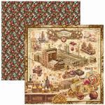 Blocco di Carte Scrap Chocolate Wanderlust Patterns Pad cm 30 x 30