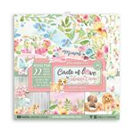 Blocco di Carte Scrap Circle of Love cm 30 x 30