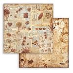 Blocco di Carte Scrap Coffee and Chocolate cm 20 X 20