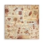 Blocco di Carte Scrap Coffee and Chocolate cm 20 X 20