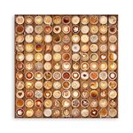 Blocco di Carte Scrap Coffee and Chocolate cm 20 X 20