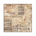 Blocco di Carte Scrap Coffee and Chocolate cm 20 X 20