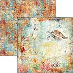 Blocco di Carte Scrap Coral Reef cm 20 x 20