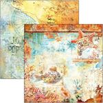 Blocco di Carte Scrap Coral Reef cm 20 x 20