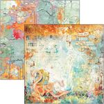 Blocco di Carte Scrap Coral Reef cm 20 x 20