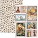 Blocco di Carte Scrap Courtly Love Creative Pad A4