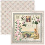 Blocco di Carte Scrap Courtly Love Pad cm 20 x 20