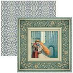 Blocco di Carte Scrap Courtly Love Paper Pad cm 30 x 30