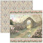 Blocco di Carte Scrap Courtly Love Paper Pad cm 30 x 30