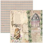 Blocco di Carte Scrap Courtly Love Paper Pad cm 30 x 30