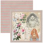 Blocco di Carte Scrap Courtly Love Paper Pad cm 30 x 30