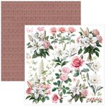 Blocco di Carte Scrap Courtly Love Paper Pad cm 30 x 30