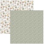 Blocco di Carte Scrap Courtly Love Patterns Pad cm 30 x 30