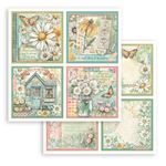 Blocco di Carte Scrap Daisy Art cm 20 x 20