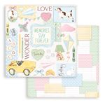 Blocco di Carte Scrap DayDream cm 15 x 15