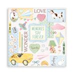 Blocco di Carte Scrap DayDream cm 15 x 15