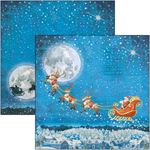 Blocco di Carte Scrap Dear Santa cm 20 x 20