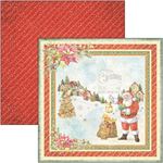 Blocco di Carte Scrap Dear Santa cm 20 x 20