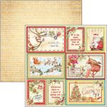 Blocco di Carte Scrap Dear Santa cm 20 x 20