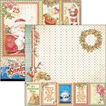 Blocco di Carte Scrap Dear Santa cm 30 x 30